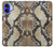 S2703 Snake Skin Texture Graphic Printed Case Cover Custodia per iPhone 16
