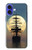 S2897 Pirate Ship Moon Night Case Cover Custodia per iPhone 16