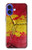 S3315 Spain Flag Vintage Football Graphic Case Cover Custodia per iPhone 16