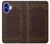 S3553 Vintage Book Cover Case Cover Custodia per iPhone 16
