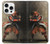 S0796 Japan Red Samurai Case Cover Custodia per iPhone 16 pro