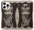 S1676 Skull Rose Case Cover Custodia per iPhone 16 pro
