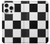S2492 Black and White Check Case Cover Custodia per iPhone 16 pro