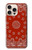 S3355 Bandana Red Pattern Case Cover Custodia per iPhone 16 pro