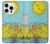 S3435 Tarot Card Moon Case Cover Custodia per iPhone 16 pro