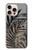 S3692 Gray Black Palm Leaves Case Cover Custodia per iPhone 16 pro
