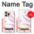 S3707 Pink Cherry Blossom Spring Flower Case Cover Custodia per iPhone 16 pro