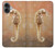 S2674 Seahorse Skeleton Fossil Case Cover Custodia per iPhone 16 plus
