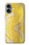 S2713 Yellow Snake Skin Graphic Printed Case Cover Custodia per iPhone 16 plus