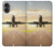 S3837 Airplane Take off Sunrise Case Cover Custodia per iPhone 16 plus