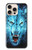 S0752 Blue Fire Grim Wolf Case Cover Custodia per iPhone 16 pro max