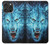 S0752 Blue Fire Grim Wolf Case Cover Custodia per iPhone 16 pro max
