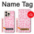 S2213 Pink Leopard Pattern Case Cover Custodia per iPhone 16 pro max