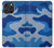 S2958 Army Blue Camo Camouflage Case Cover Custodia per iPhone 16 pro max