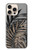 S3692 Gray Black Palm Leaves Case Cover Custodia per iPhone 16 pro max
