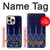 S3950 Textile Thai Blue Pattern Case Cover Custodia per iPhone 16 pro max