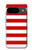 S2364 Red and White Striped Case Cover Custodia per Google Pixel 9