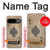 S2928 Vintage Spades Ace Card Case Cover Custodia per Google Pixel 9