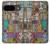 S3879 Retro Music Doodle Case Cover Custodia per Google Pixel 9
