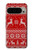 S2835 Christmas Reindeer Knitted Pattern Case Cover Custodia per Google Pixel 9 Pro