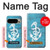 S3053 Marine Anchor Blue Case Cover Custodia per Google Pixel 9 Pro