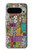 S3879 Retro Music Doodle Case Cover Custodia per Google Pixel 9 Pro