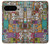 S3879 Retro Music Doodle Case Cover Custodia per Google Pixel 9 Pro