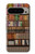 S3154 Bookshelf Case Cover Custodia per Google Pixel 9 Pro XL