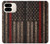 S3804 Fire Fighter Metal Red Line Flag Graphic Case Cover Custodia per Google Pixel 9 Pro Fold