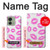 S2214 Pink Lips Kisses Case Cover Custodia per Motorola Edge (2023), Edge 40