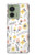 S2354 Pastel Flowers Pattern Case Cover Custodia per Motorola Edge (2023), Edge 40