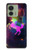 S2486 Rainbow Unicorn Nebula Space Case Cover Custodia per Motorola Edge (2023), Edge 40