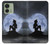 S2668 Mermaid Silhouette Moon Night Case Cover Custodia per Motorola Edge (2023), Edge 40