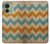 S3033 Vintage Wood Chevron Graphic Printed Case Cover Custodia per Motorola Edge (2023), Edge 40