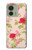 S3037 Pretty Rose Cottage Flora Case Cover Custodia per Motorola Edge (2023), Edge 40