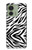 S3056 Zebra Skin Texture Graphic Printed Case Cover Custodia per Motorola Edge (2023), Edge 40