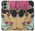 S3171 Girls Pop Art Case Cover Custodia per Motorola Edge (2023), Edge 40