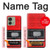 S3204 Red Cassette Recorder Graphic Case Cover Custodia per Motorola Edge (2023), Edge 40
