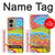 S3407 Hippie Art Case Cover Custodia per Motorola Edge (2023), Edge 40