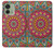 S3694 Hippie Art Pattern Case Cover Custodia per Motorola Edge (2023), Edge 40