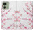 S3707 Pink Cherry Blossom Spring Flower Case Cover Custodia per Motorola Edge (2023), Edge 40