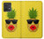 S2443 Funny Pineapple Sunglasses Kiss Case Cover Custodia per Motorola Edge 40 Neo