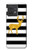 S2794 Black and White Striped Deer Gold Sparkles Case Cover Custodia per Motorola Edge 40 Neo S2794 Black and White Striped Deer Gold Sparkles Case Cover Custodia per Motorola Edge 40 Neo