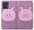 S3269 Pig Cartoon Case Cover Custodia per Motorola Edge 40 Neo