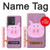 S3269 Pig Cartoon Case Cover Custodia per Motorola Edge 40 Neo