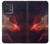 S3897 Red Nebula Space Case Cover Custodia per Motorola Edge 40 Neo