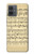 S2504 Vintage Music Sheet Case Cover Custodia per Motorola Moto G14