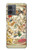 S3145 Antique Constellation Star Sky Map Case Cover Custodia per Motorola Moto G14