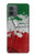 S3318 Italy Flag Vintage Football Graphic Case Cover Custodia per Motorola Moto G14