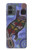 S3387 Platypus Australian Aboriginal Art Case Cover Custodia per Motorola Moto G14